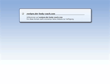 Tablet Screenshot of evelyne.der-body-coach.com